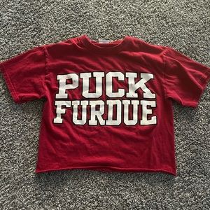 COPY - Indiana university crop top